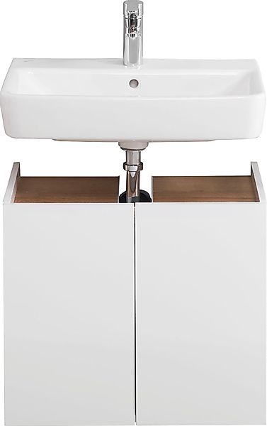 Saphir Waschbeckenunterschrank Quickset 947 Unterbeckenschrank, Weiß günstig online kaufen