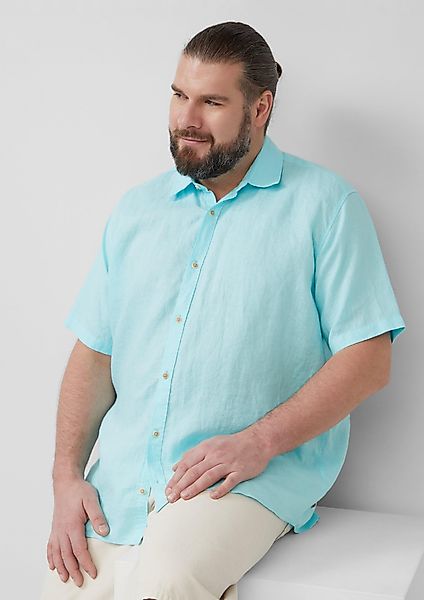 s.Oliver Kurzarmhemd Regular Fit: Leichtes Kurzarmhemd günstig online kaufen