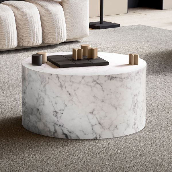 FINEBUY Couchtisch FB57495 (MONOBLOC 60x60x30 cm günstig online kaufen