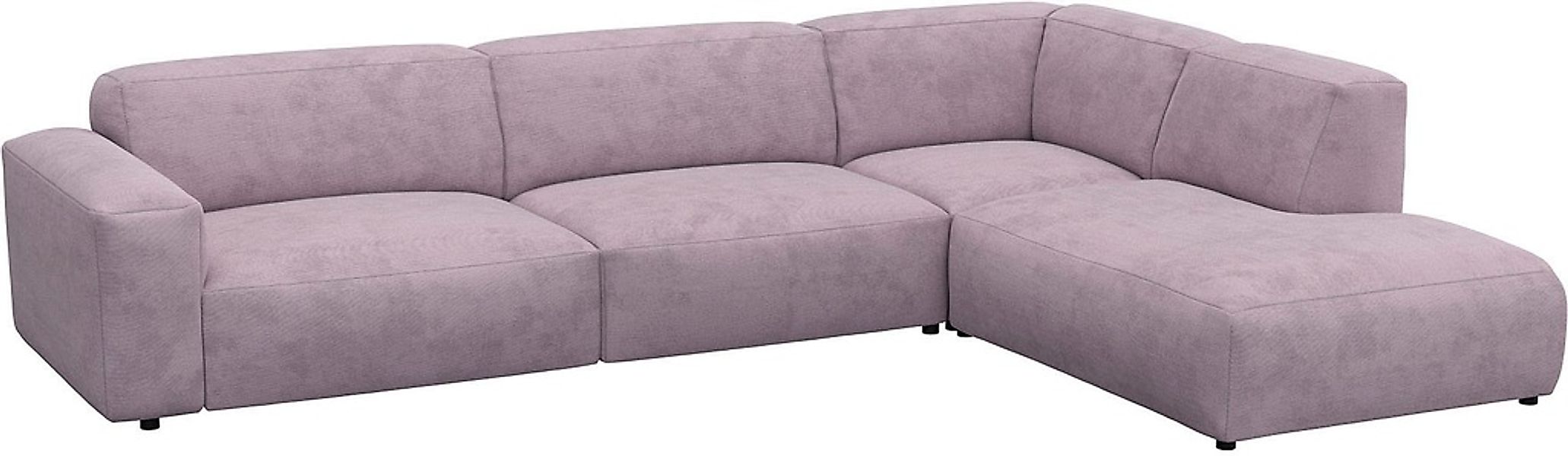 FLEXLUX Ecksofa "Lucera, super bequem durch hochwertigen Sitzaufbau mit Kal günstig online kaufen