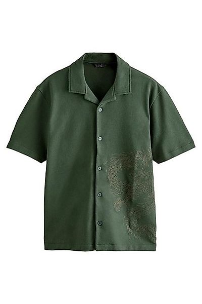 Next Kurzarmhemd Jersey-Hemd mit Grafikprint (1-tlg) günstig online kaufen