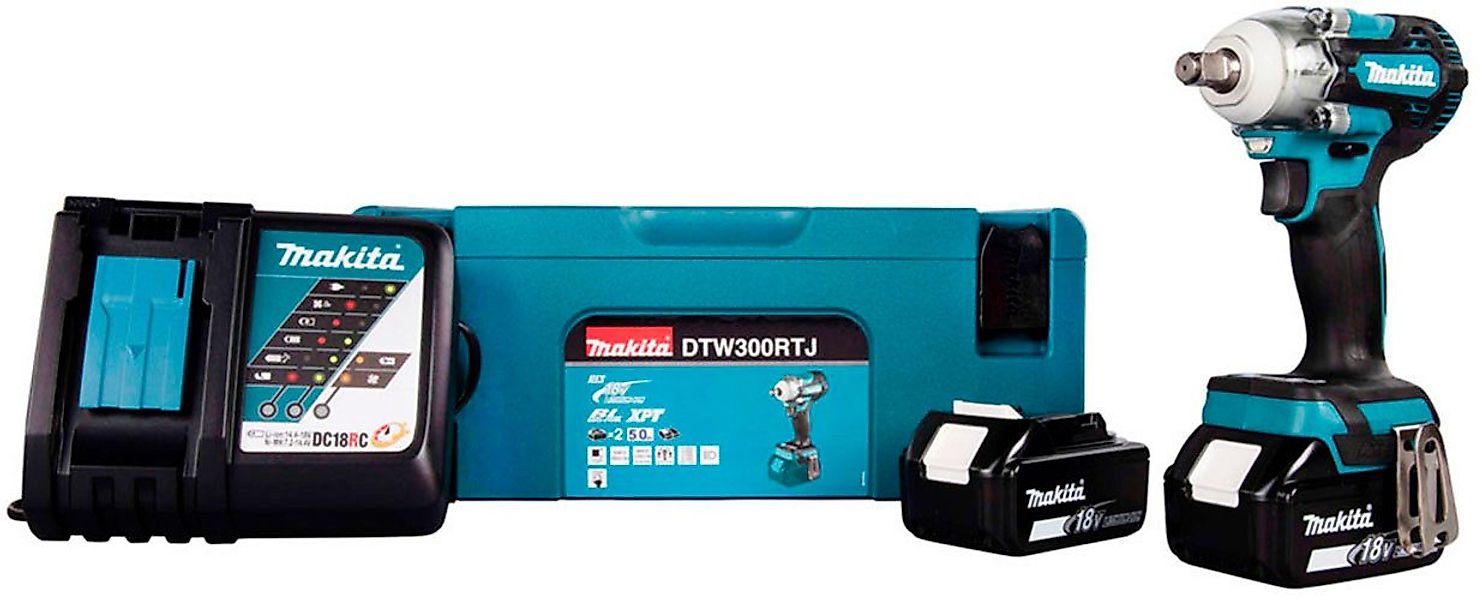 Makita Akku-Schlagschrauber DTW300RTJ, 3200 U/min, 330 günstig online kaufen