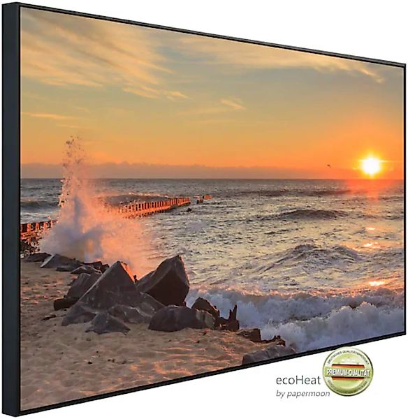 Papermoon Infrarotheizung »Cape Hatteras Beach«, sehr angenehme Strahlungsw günstig online kaufen