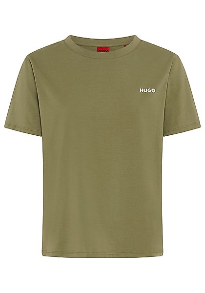 HUGO Underwear T-Shirt mit rundem Ausschnitt, regular fit, toniges Markenlo günstig online kaufen