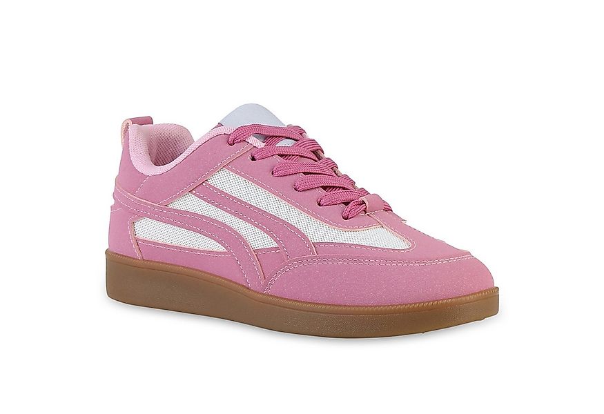 VAN HILL 841526 Sneaker Damen Sneaker Low Schnürer Bequeme Metallic Schnür- günstig online kaufen