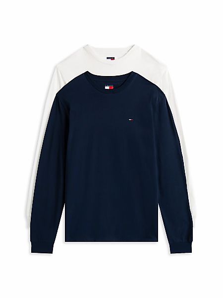 Tommy Jeans Longsleeve "TJM SLIM 2PACK L/S EXT" 2 Stk. günstig online kaufen
