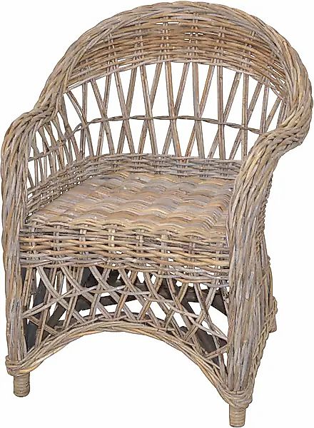 HOFMANN LIVING AND MORE Relaxsessel 1 Stk. tlg. Handgeflochten günstig online kaufen
