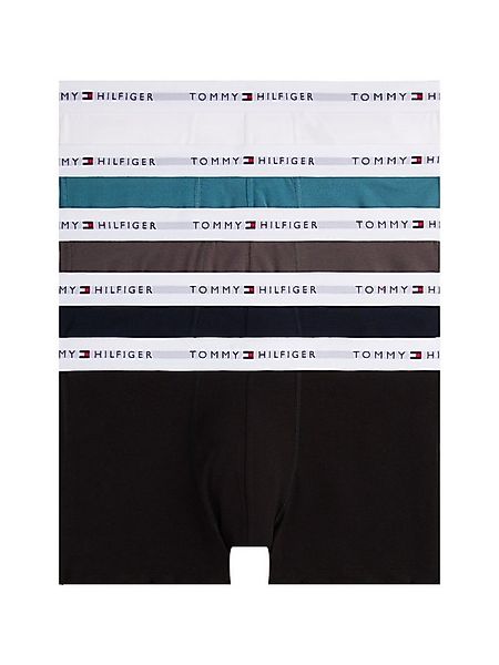 Tommy Hilfiger Underwear Boxer TRUNK 5 PACK (5-St) mit Logobund günstig online kaufen