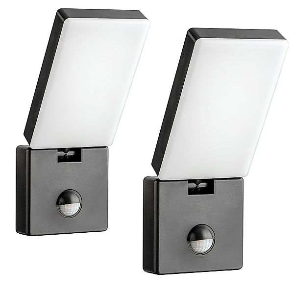 SEBSON Außen-Wandleuchte 2x LED Außenleuchte Bewegungsmelder günstig online kaufen