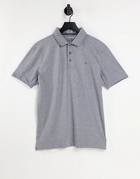 Calvin Klein Golf – Newport – Polohemd in Grau günstig online kaufen