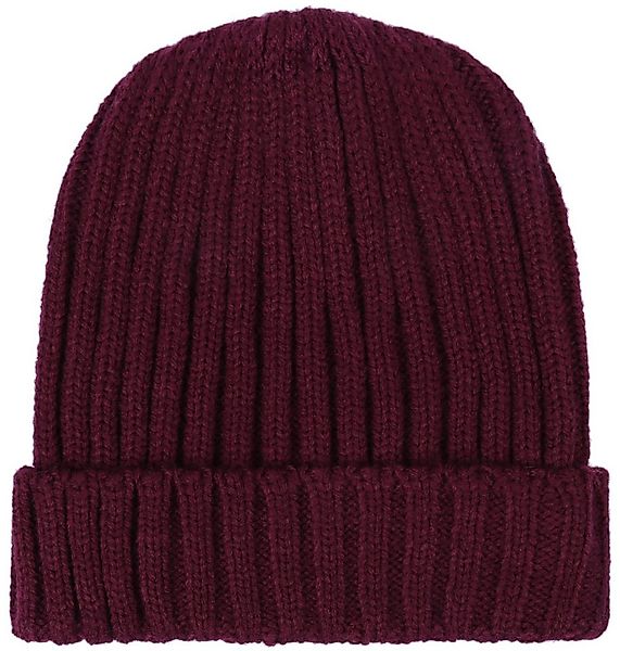Sarcia.eu Beanie Warme, dunkelrote Mütze günstig online kaufen