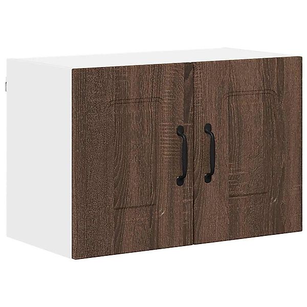 vidaXL Küchenwandschrank mit Regal Braun Eichen-Optik 60 x 31 x 40 cm 88456 günstig online kaufen