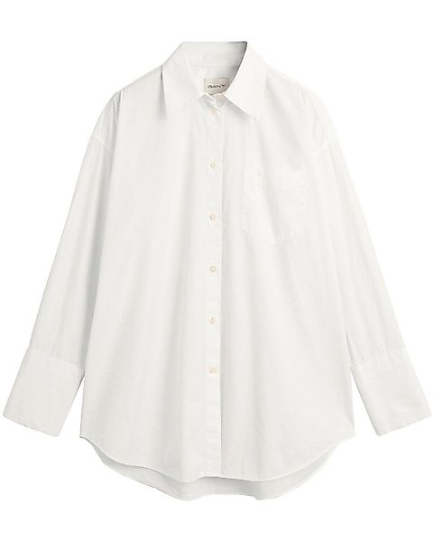 Gant Hemdbluse Popeline-Bluse oversized günstig online kaufen