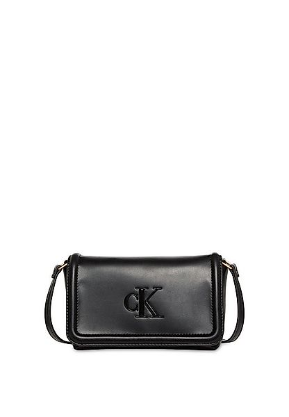 Calvin Klein Umhängetasche RAISED CK FLAP CROSSBODY, Damen-Schultertasche, günstig online kaufen