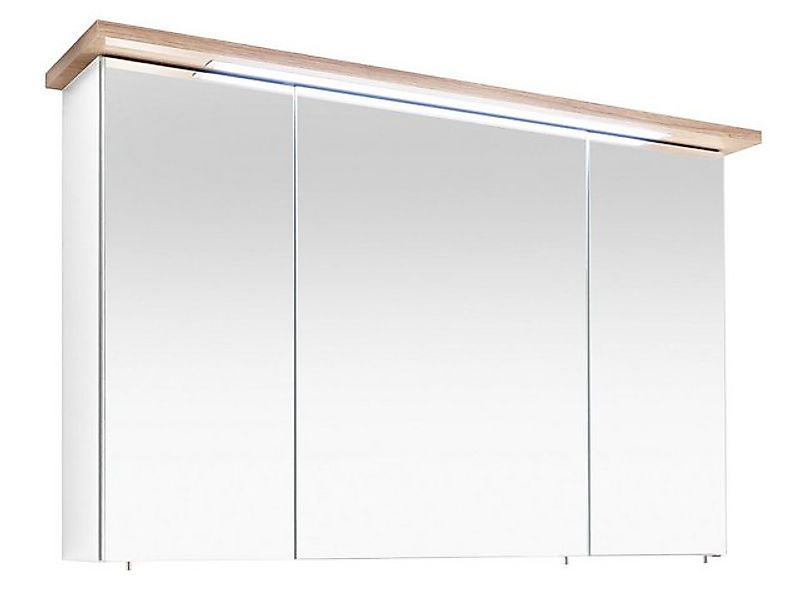 Spiegelschrank  North ¦ weiß ¦ Maße (cm): B: 115 H: 72 Schränke > Badschrän günstig online kaufen