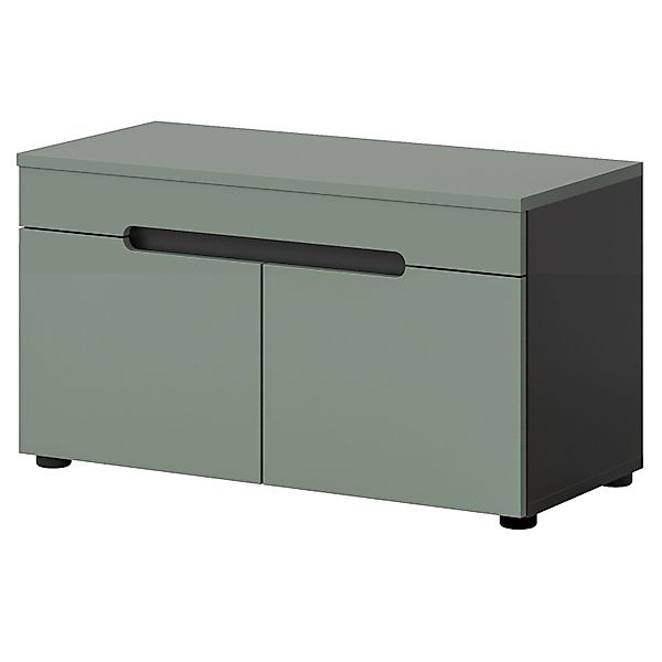 Inn.Furn Garderobe Sitzbank in Salbei und Grau 80 cm Cooper günstig online kaufen
