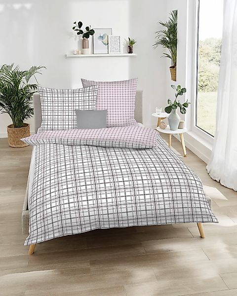 Kaeppel Wendebettwäsche "Plaid" 3 Stk. tlg. angenehm wärmend günstig online kaufen