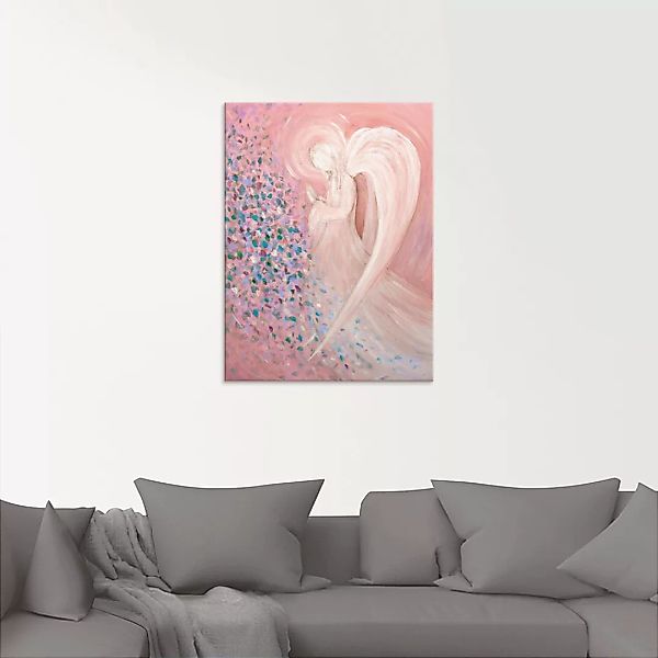 Artland Glasbild "Engelbild - pastell", Religion, (1 St.) günstig online kaufen