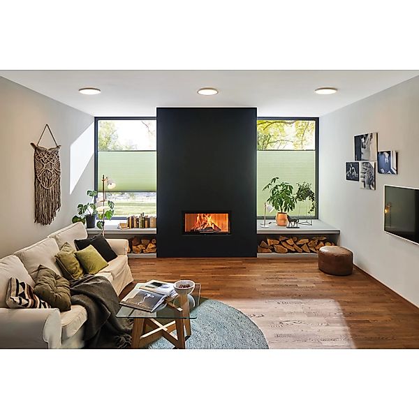 Paulmann LED Deckenleuchte Abia, LED fest integriert, Warmweiß, LED-Modul, günstig online kaufen