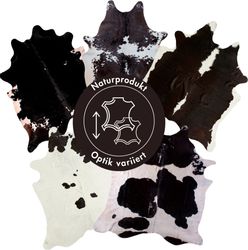 LUXOR living Fellteppich "Rinderfell" fellförmig 2 mm Höhe echtes Rinderfel günstig online kaufen