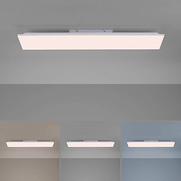 JUST LIGHT LED Deckenleuchte »CANVAS«, 1 flammig, Leuchtmittel LED-Board günstig online kaufen