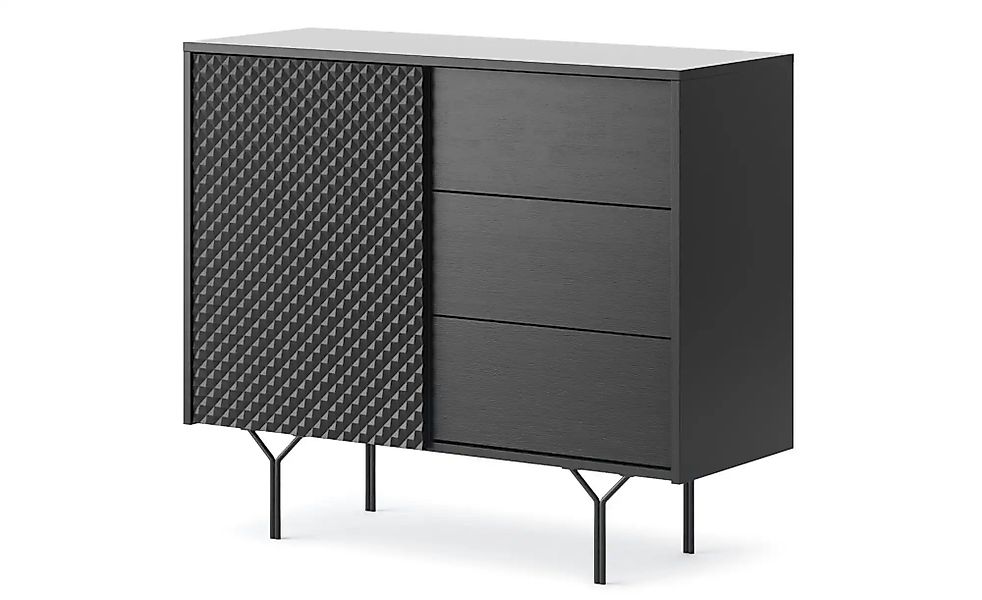 Sideboard  Still ¦ schwarz ¦ Maße (cm): B: 97 H: 82,6 Kommoden & Sideboards günstig online kaufen