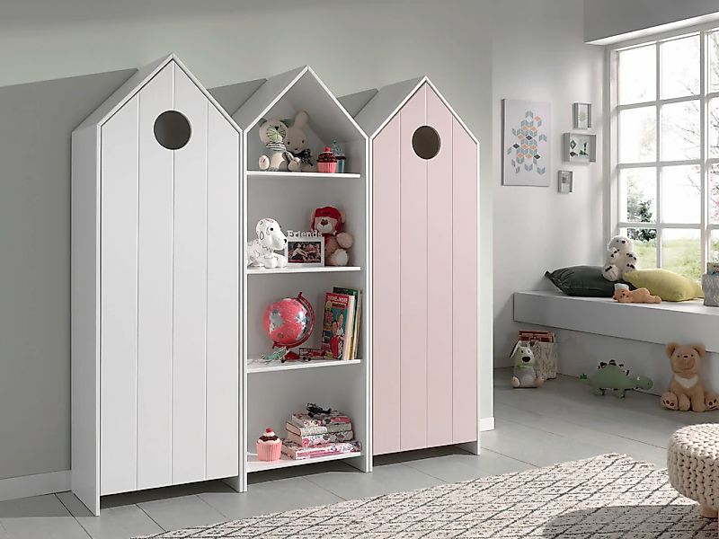 Vipack Jugendzimmer-Set "Casami, best. aus 2 Schränken mit Drehtür, 1 Regal günstig online kaufen