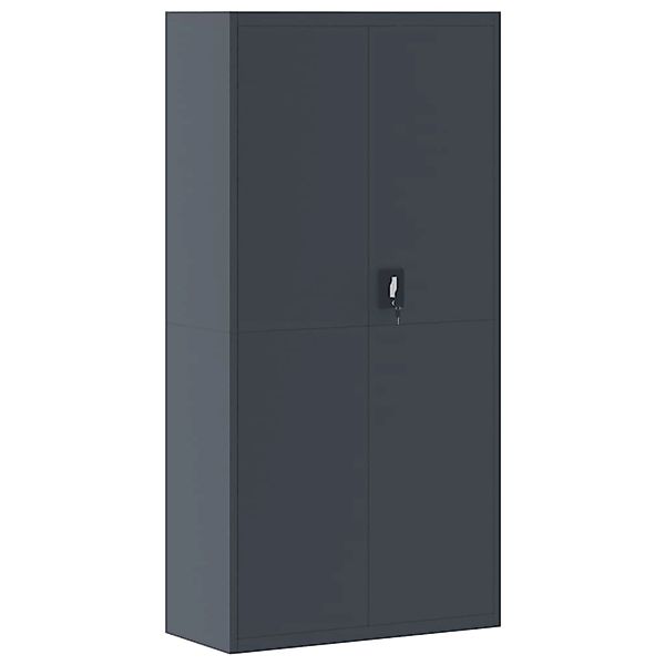 vidaXL Aktenschrank Anthrazit 90x40x180 cm Stahl günstig online kaufen