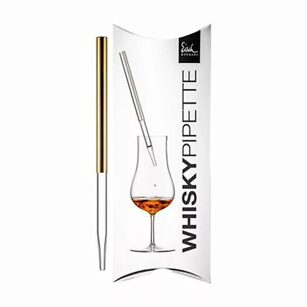 Eisch GERMANY Gentleman Whisky-Pipette Gold im Geschenkkarton Barzubehör go günstig online kaufen