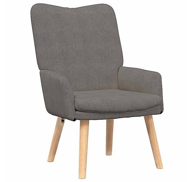 vidaXL Sessel Sessel Hellgrau 63 x 67 x 94 cm Stoff (1-St) günstig online kaufen