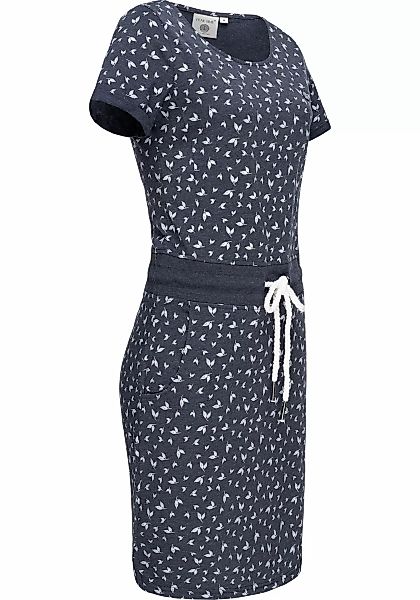 PEAK TIME Sommerkleid "L80023", leichtes Jersey Strandkleid mit Kordel günstig online kaufen