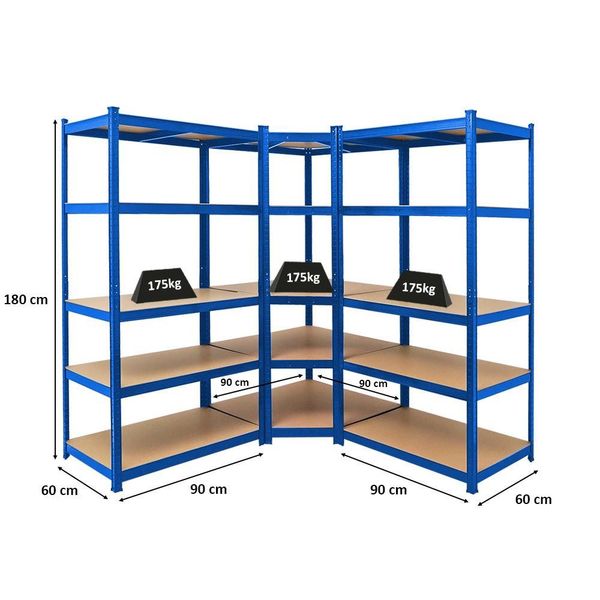 PROREGAL® Eckregal MegaDeal 1x Eckregal + günstig online kaufen