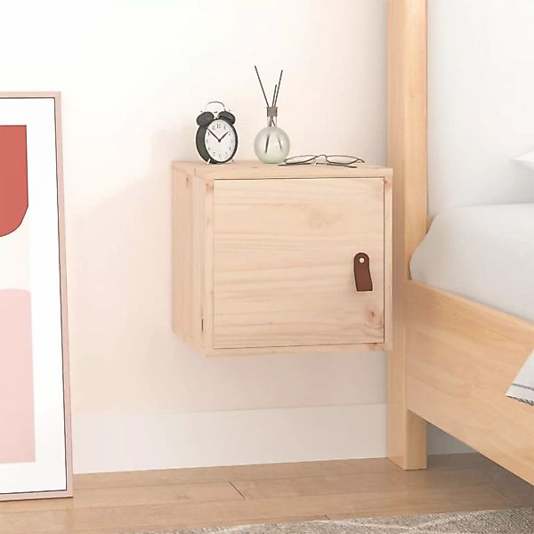 vidaXL Regal Wandschrank 31,5x30x30 cm Massivholz günstig online kaufen