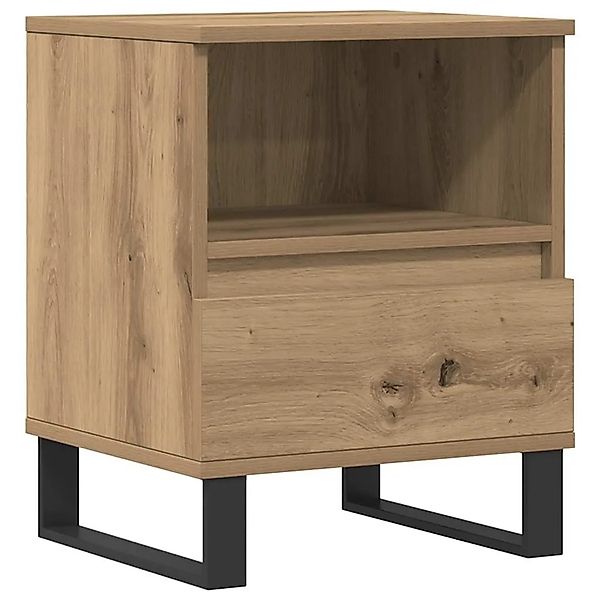 vidaXL Nachttisch Artisan-Eiche 40x35x50 cm Holzwerkstoff 857378 günstig online kaufen