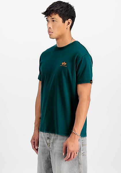 Alpha Industries Rundhalsshirt "Basic T Small Logo 2 Pack" günstig online kaufen