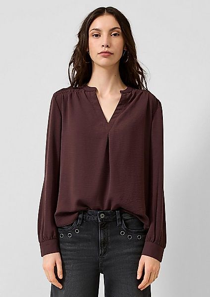 QS Langarmbluse Bluse Tunikabluse günstig online kaufen