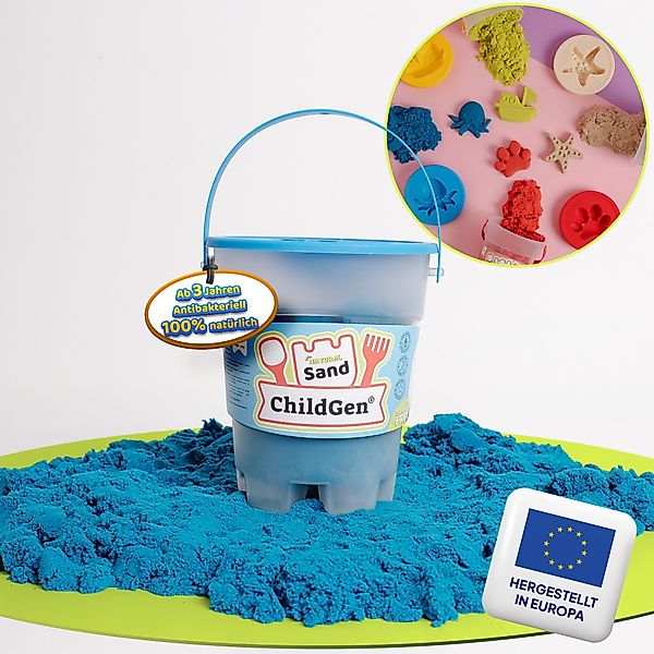 ChildGen Sandkasten Kinetischer Sand, Natürlich, ungiftig, günstig online kaufen