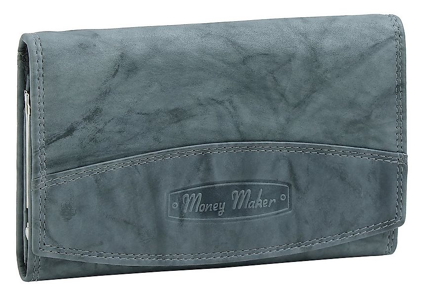 Money Maker Geldbörse - Damen Leder Portemonnaie - Geldbeutel mit vielen Fä günstig online kaufen