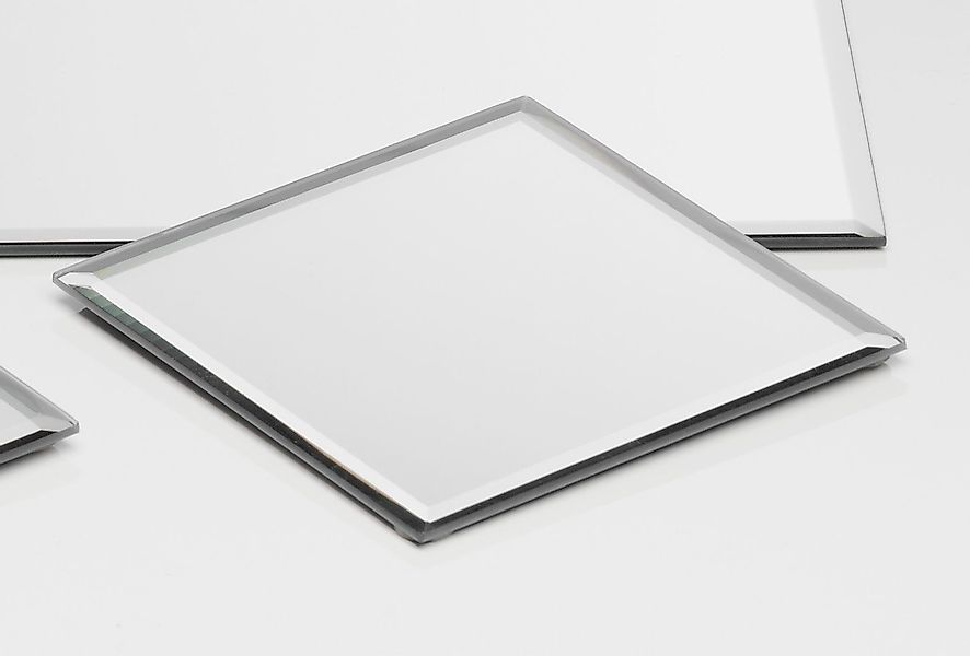 Sandra Rich Kerzentablett Glasplatte Spiegelplatte Mirror günstig online kaufen