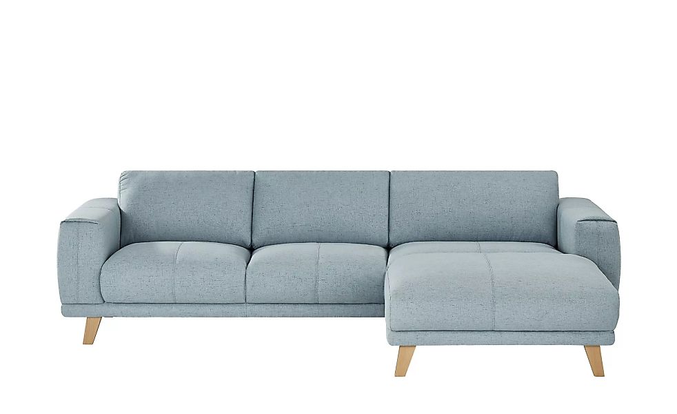Ecksofa - blau - 82 cm - Polstermöbel > Sofas > Ecksofas - Möbel Kraft günstig online kaufen