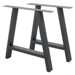 ECD Germany Tischbein 2x Tischbeine A-Design günstig online kaufen