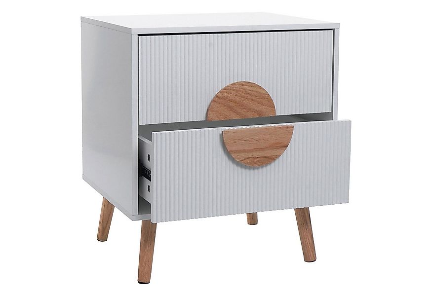 MCW Nachttisch MCW-N89-NW, Inklusive Fußbodenschoner günstig online kaufen