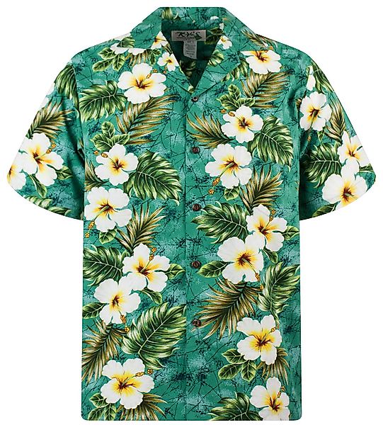 KY's Hawaiihemd 3-Farben Original Hawaiihemd mit günstig online kaufen