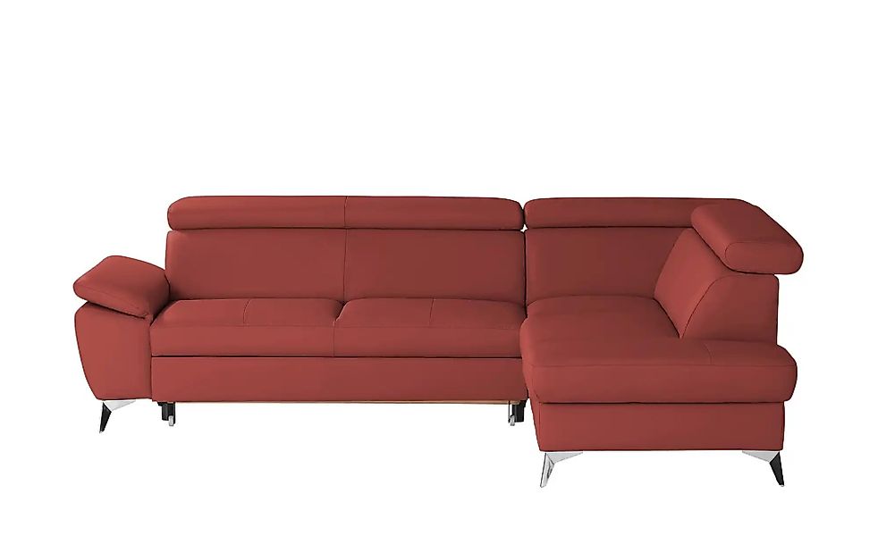 uno Ecksofa  Apollo ¦ rot ¦ Maße (cm): B: 268 T: 210.0 Polstermöbel > Sofas günstig online kaufen
