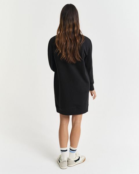 Gant Sweatkleid "SHIELD C-NECK SWEAT DRESS" Shield Sweatkleid mit Rundhalsa günstig online kaufen