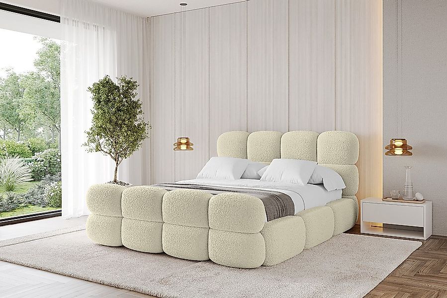 ALTDECOR Polsterbett NOMA-Z (Polsterbett mit Bettkasten und Lattenrost, Box günstig online kaufen