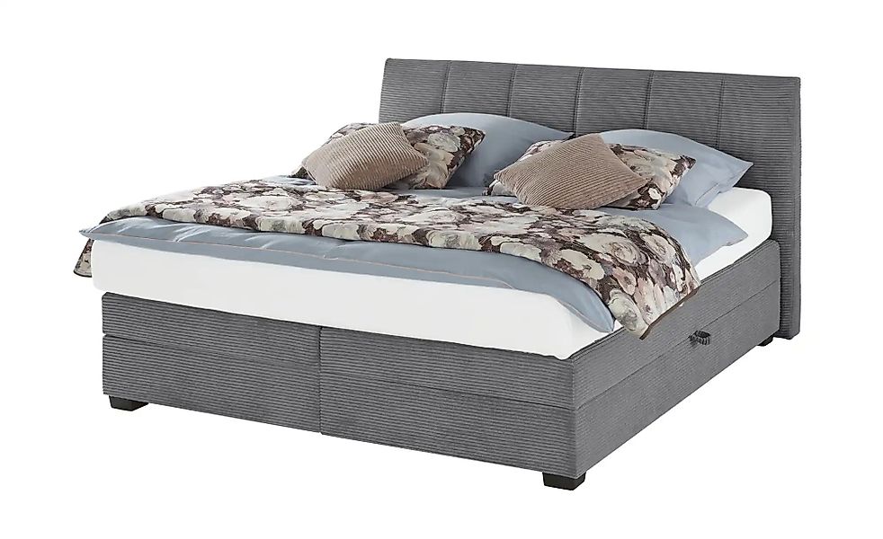 vanDoorn Boxspringbett mit Bettkasten Chiara 2.0 ¦ grau ¦ Maße (cm): B: 192 günstig online kaufen