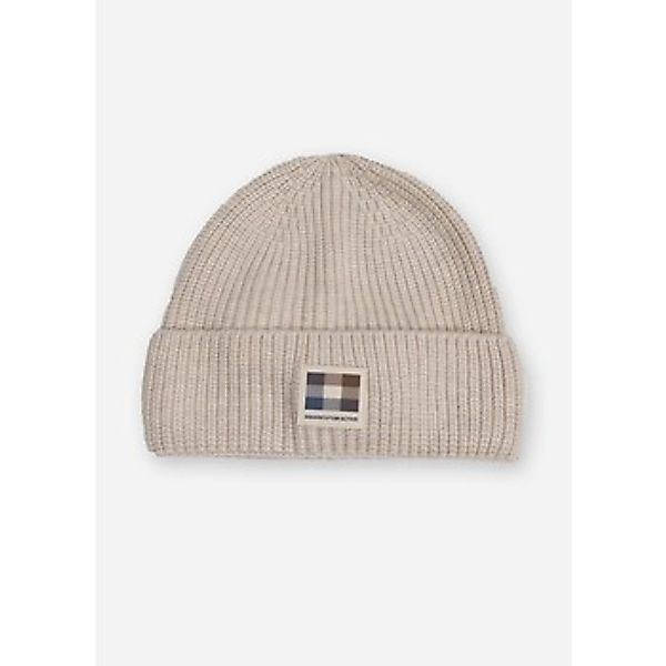 Aquascutum  Mütze Active beanie patch - beige günstig online kaufen