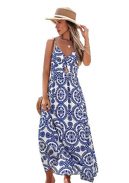 Cupshe Druckkleid Verdrehtes Kleid mit Ausschnitt günstig online kaufen