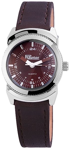 Raptor Quarzuhr RA168 mit Echtlederarmband, 3 günstig online kaufen